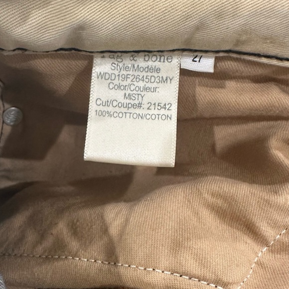 rag & bone Maya High Rise Ankle Straight Jeans - Picture 6 of 6